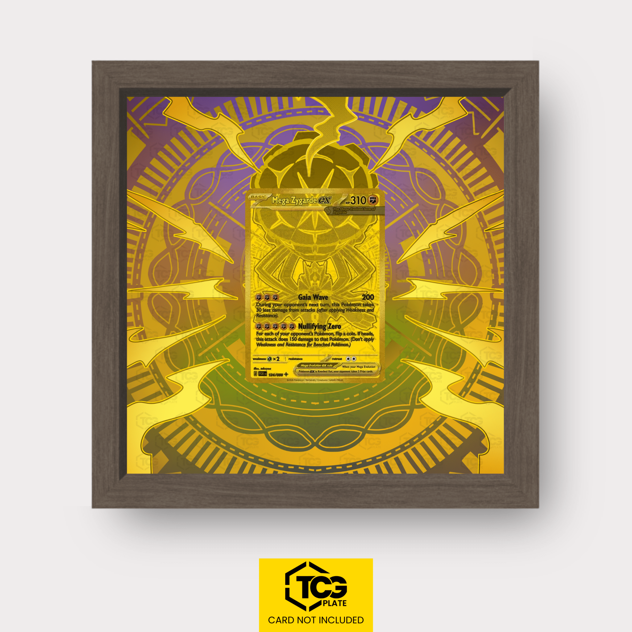 Frames® | Mega Zygarde ex POR 124 - tcgplate