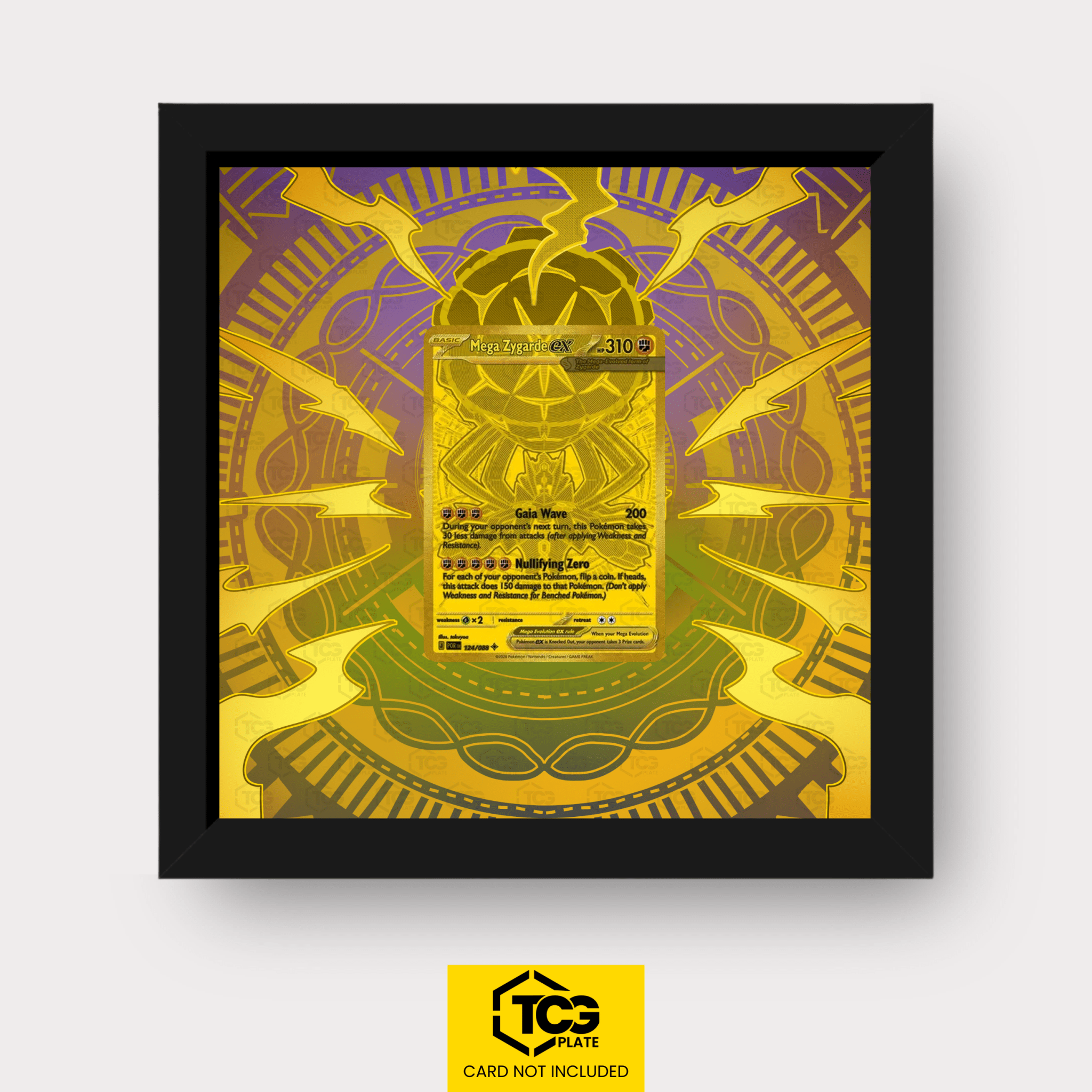 Frames® | Mega Zygarde ex POR 124 - tcgplate