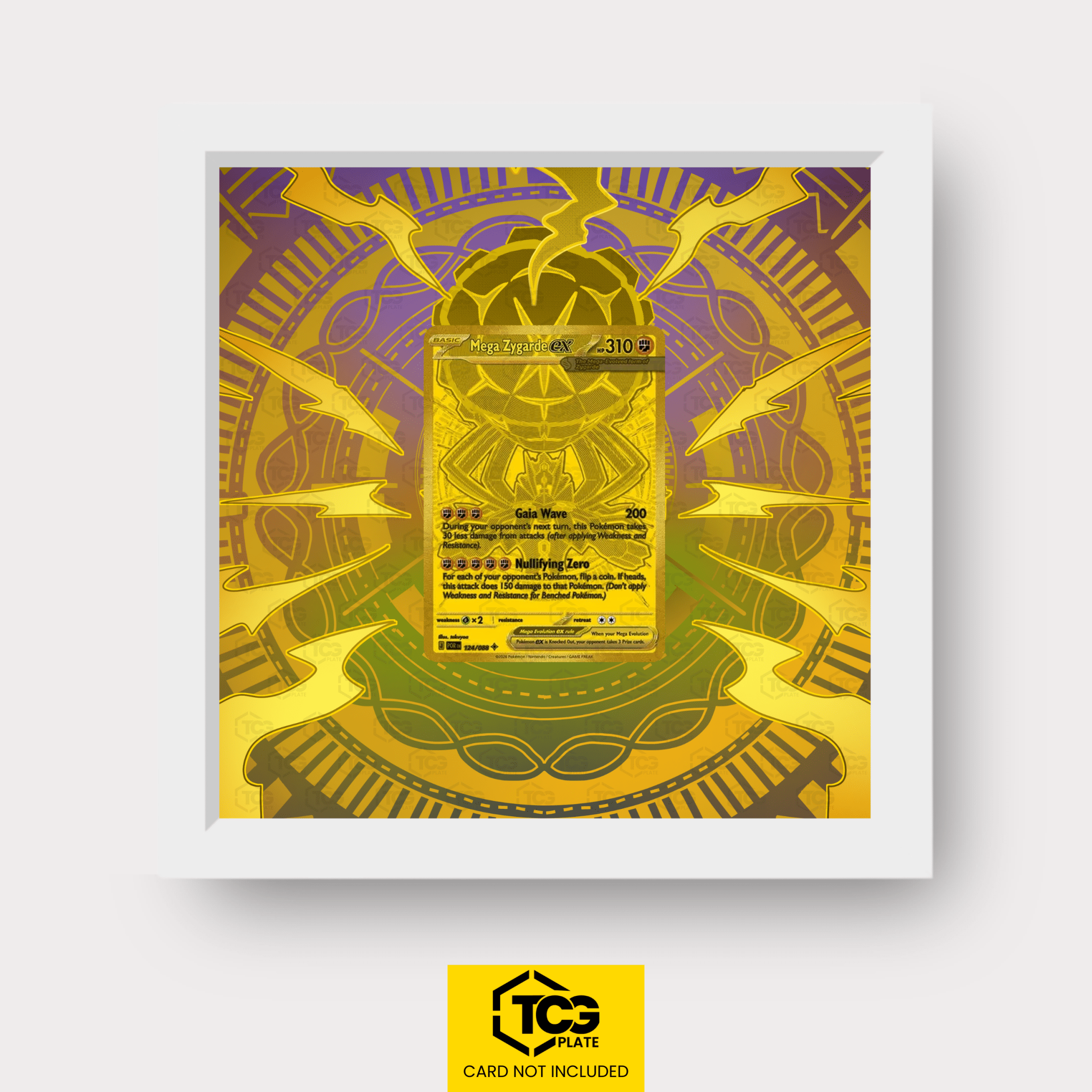 Frames® | Mega Zygarde ex POR 124 - tcgplate