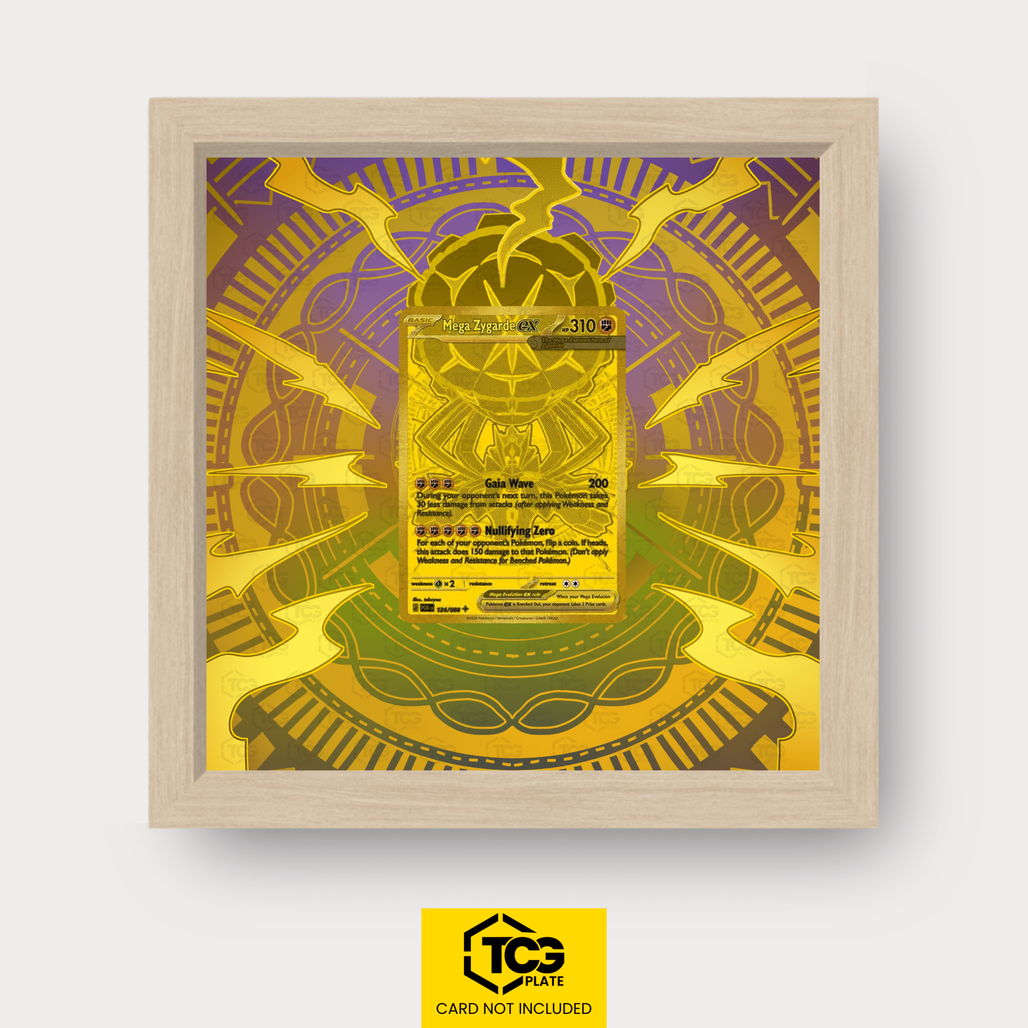 Frames® | Mega Zygarde ex POR 124 - tcgplate