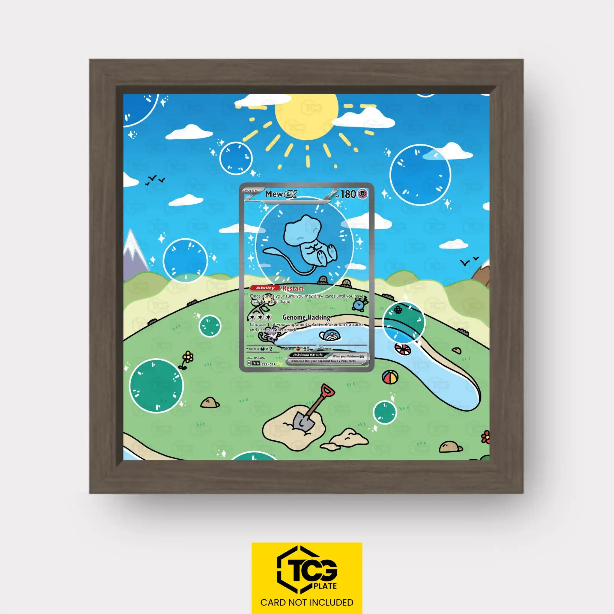 Frames® | Mew ex PAF 232 - tcgplate