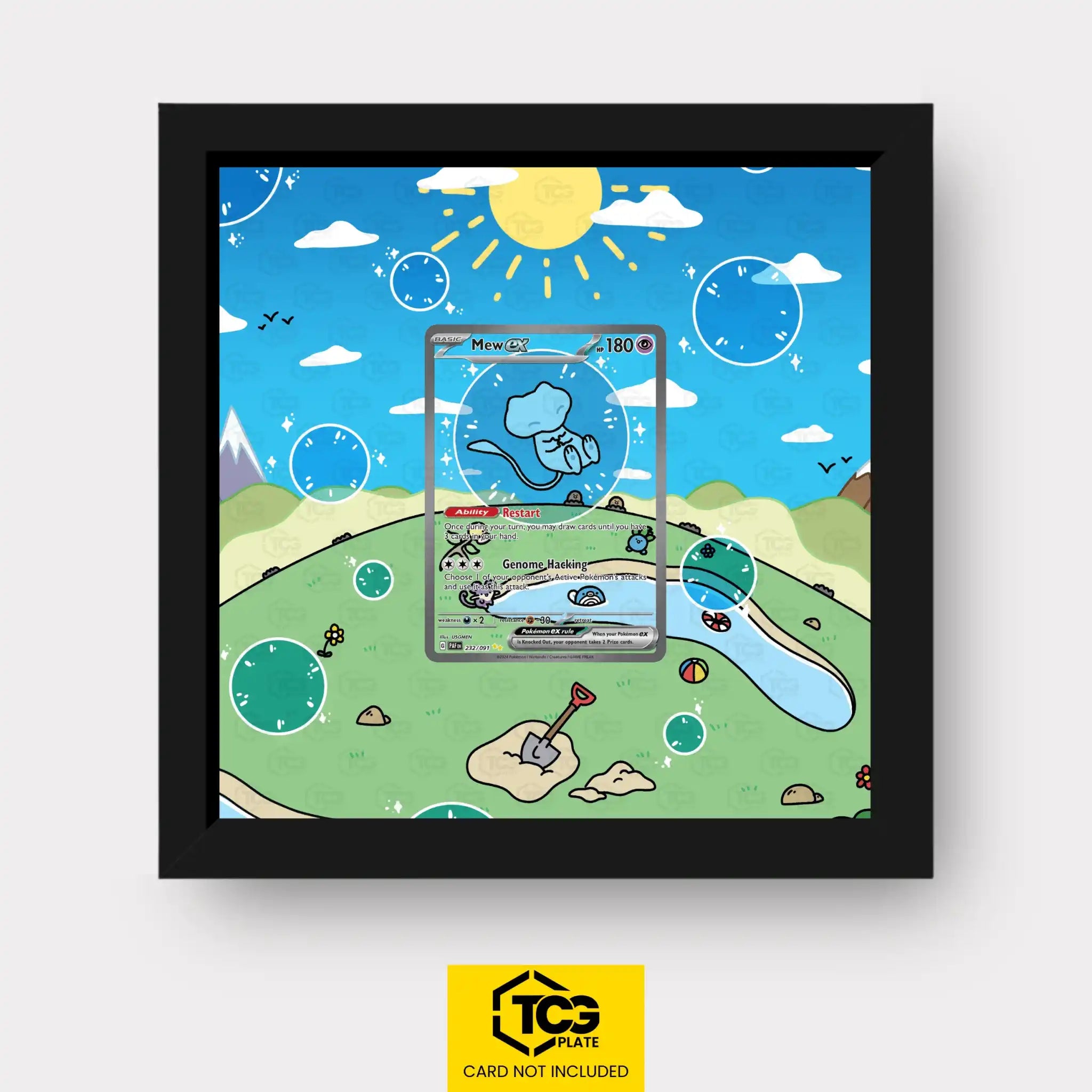 Frames® | Mew ex PAF 232 - tcgplate