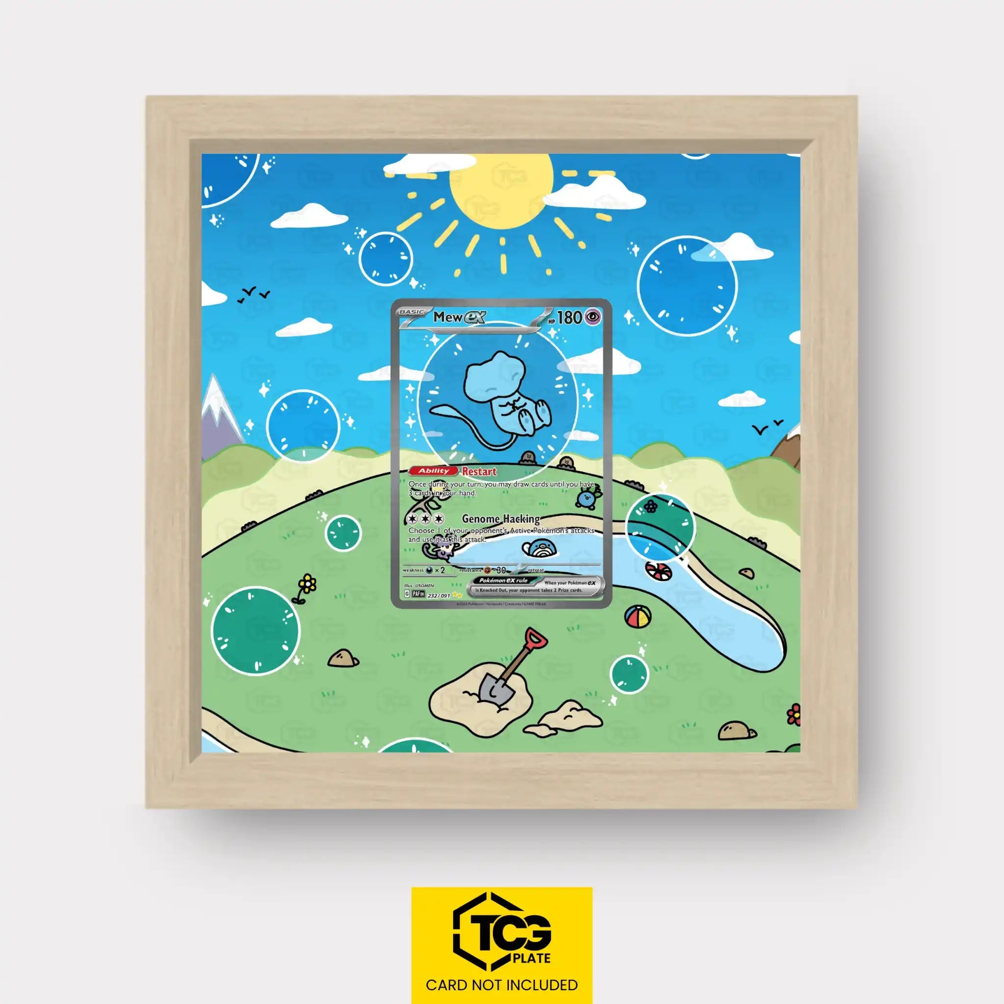Frames® | Mew ex PAF 232 - tcgplate