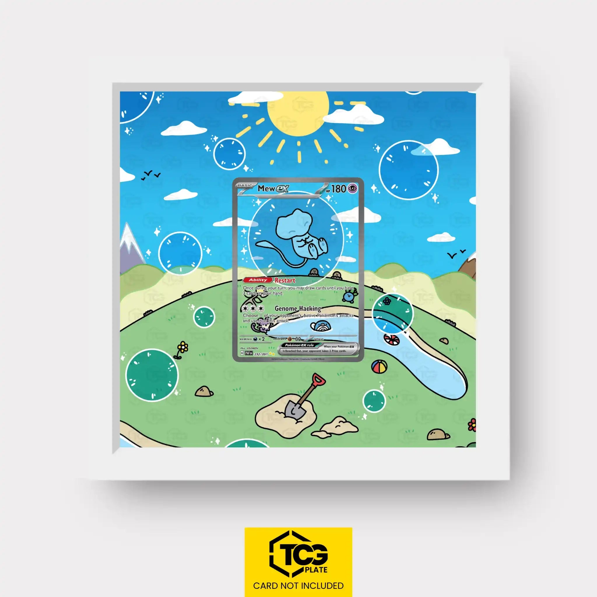 Frames® | Mew ex PAF 232 - tcgplate