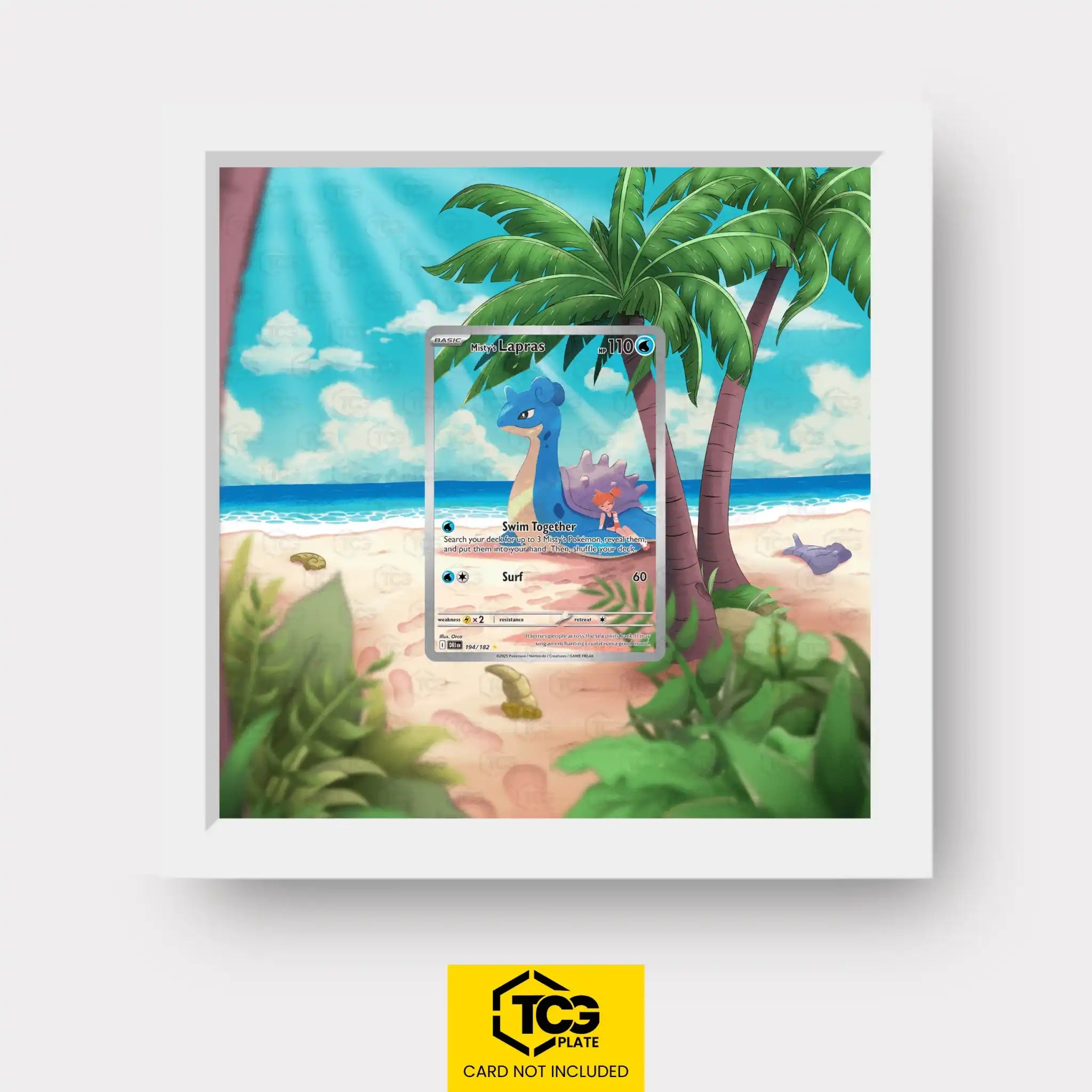 Frames® | Misty's Lapras DRI 194 - tcgplate