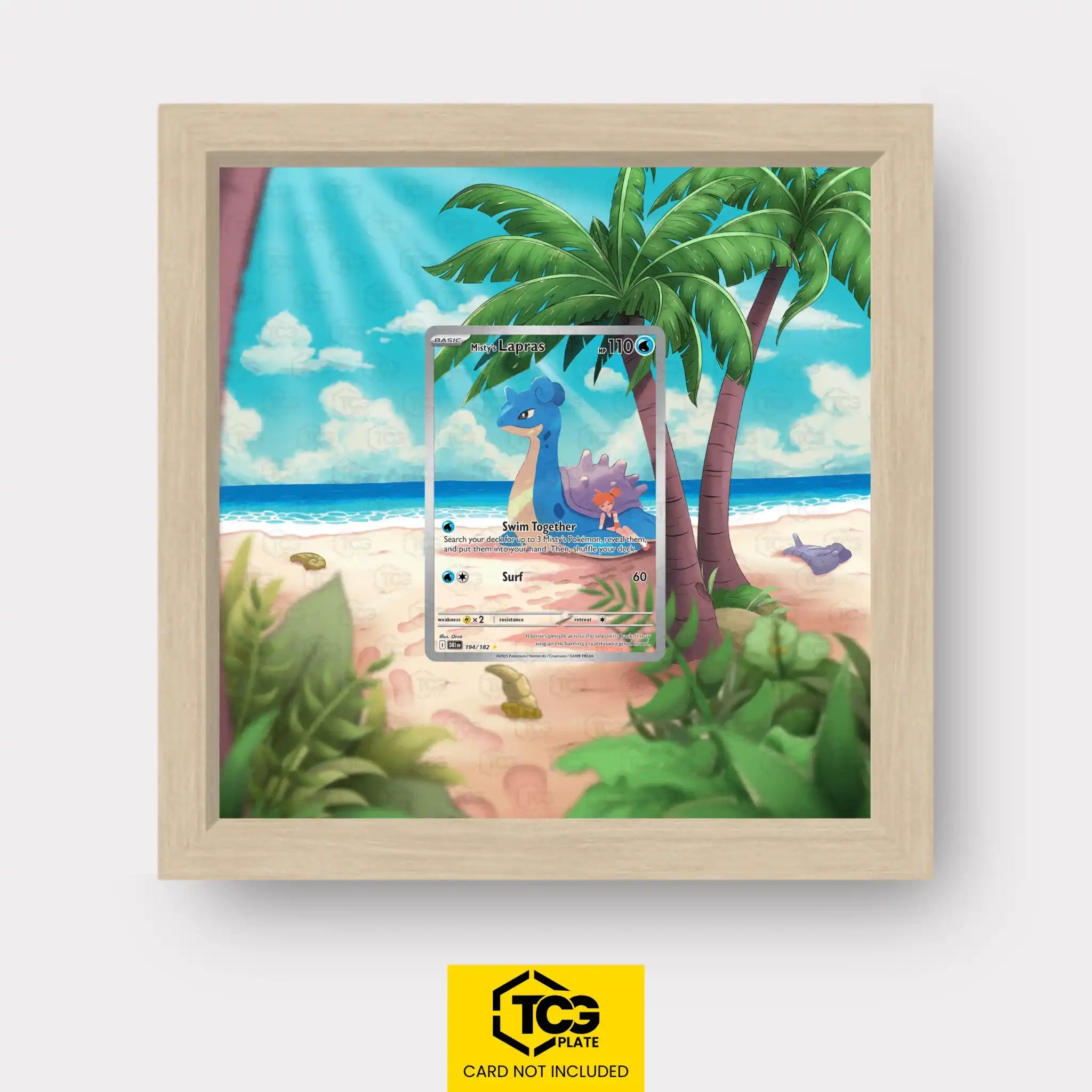 Frames® | Misty's Lapras DRI 194 - tcgplate