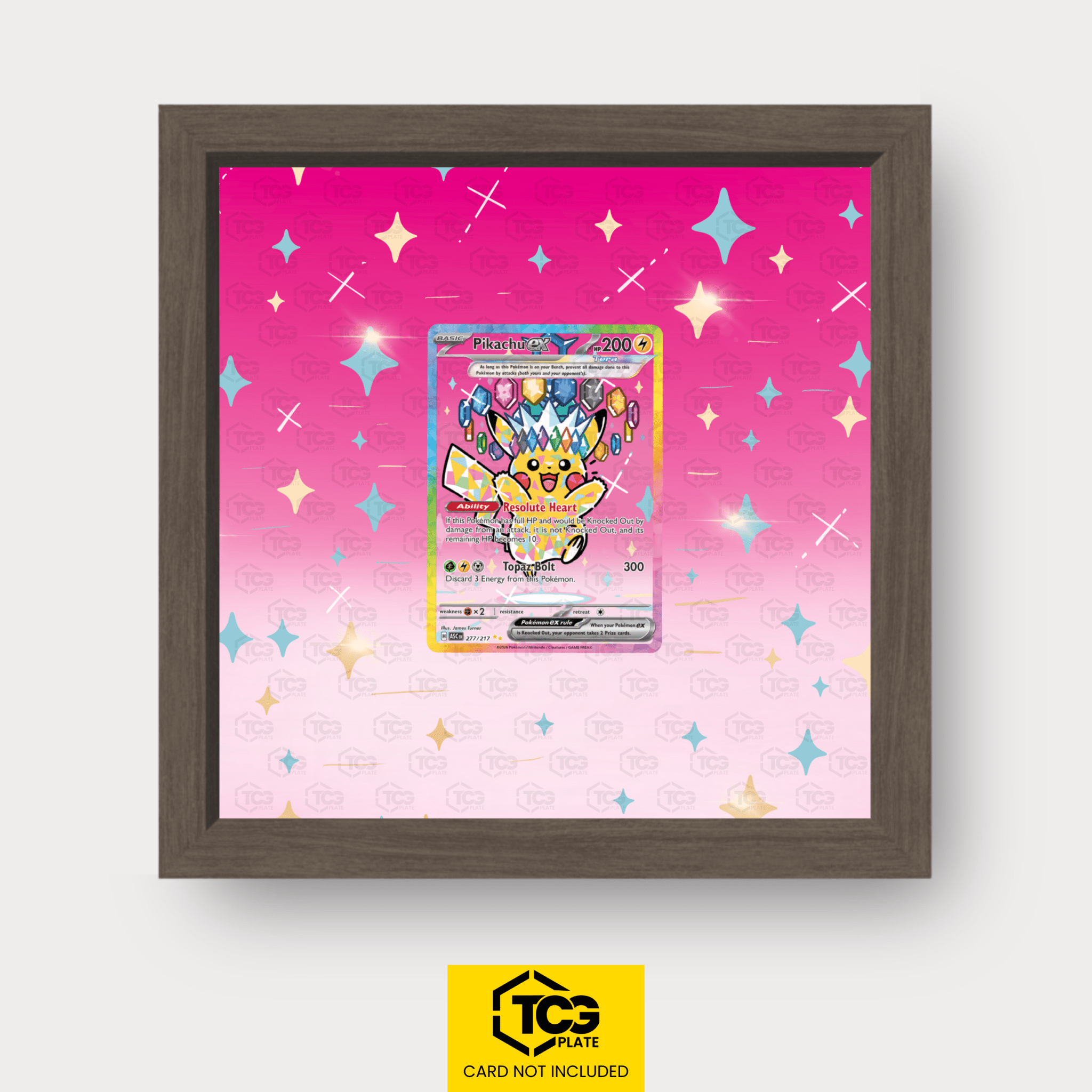 Frames® | Pikachu ex ASC 277 - tcgplate