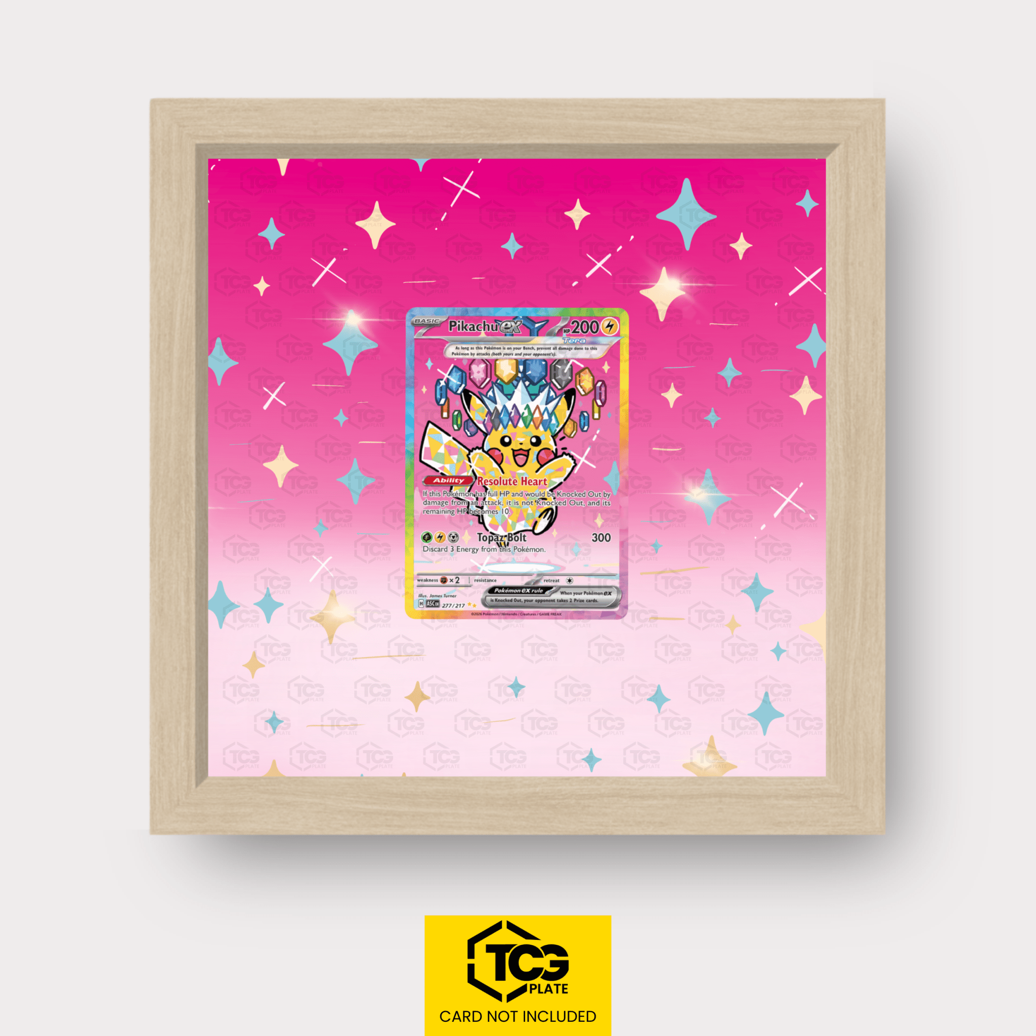 Frames® | Pikachu ex ASC 277 - tcgplate