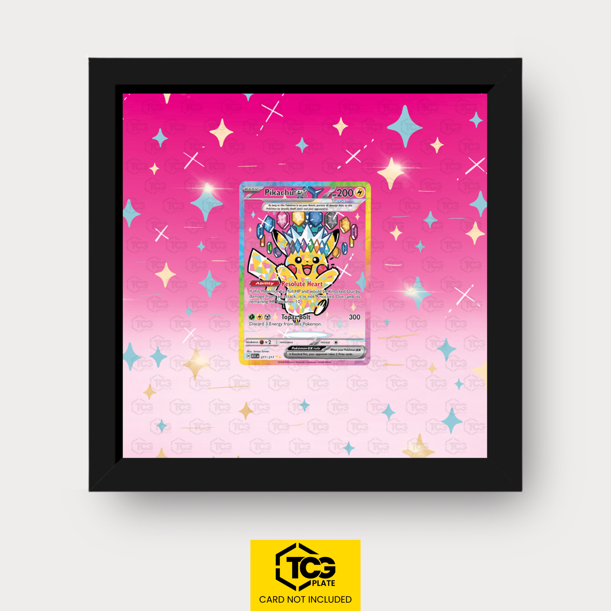 Frames® | Pikachu ex ASC 277 - tcgplate