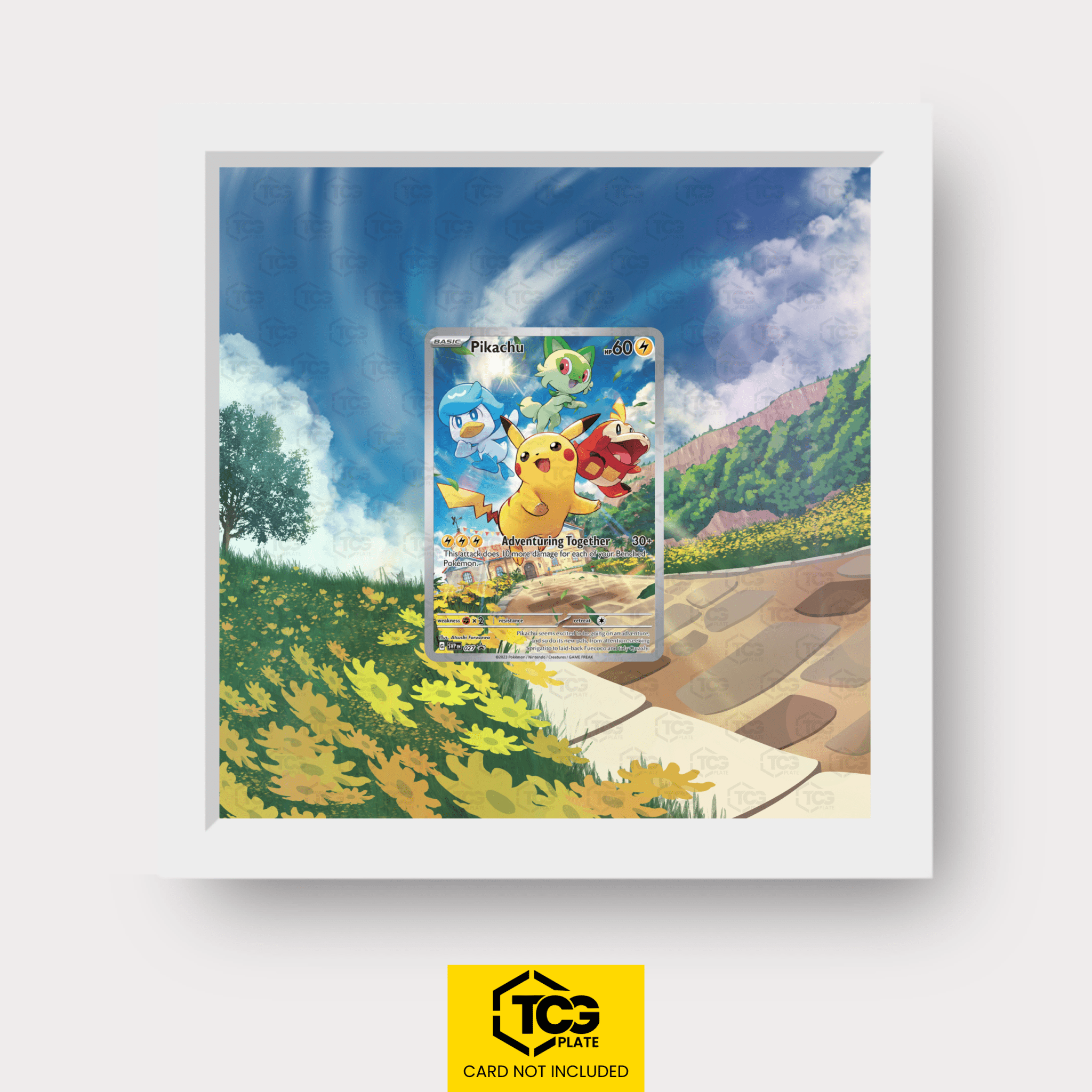 Frames® | Pikachu SVP 027 - tcgplate