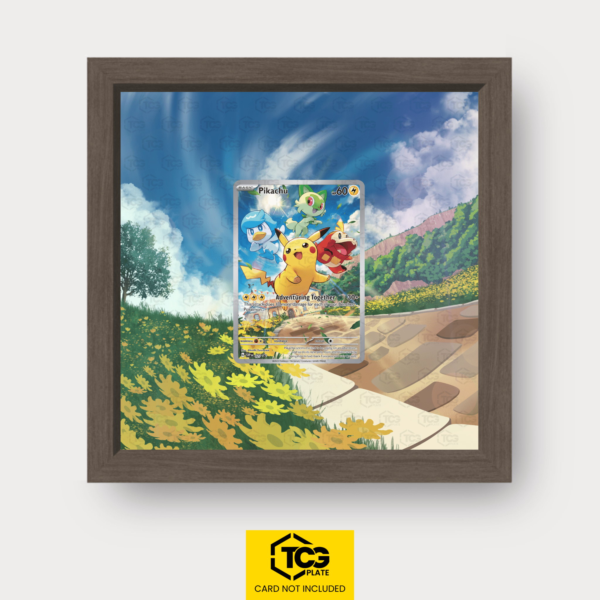 Frames® | Pikachu SVP 027 - tcgplate
