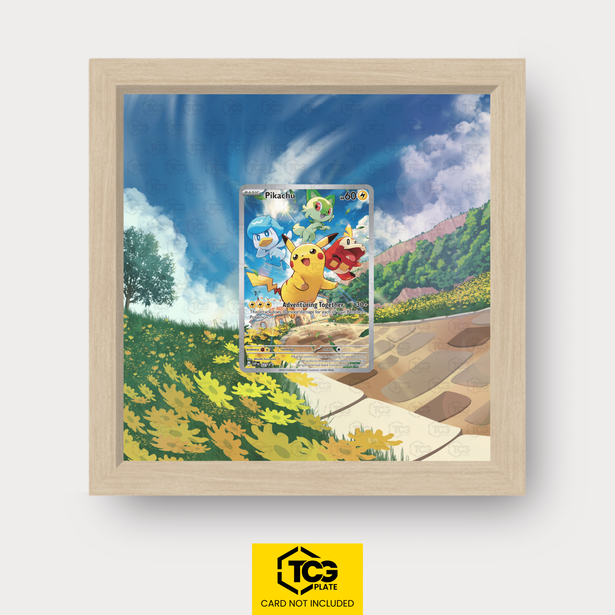 Frames® | Pikachu SVP 027 - tcgplate