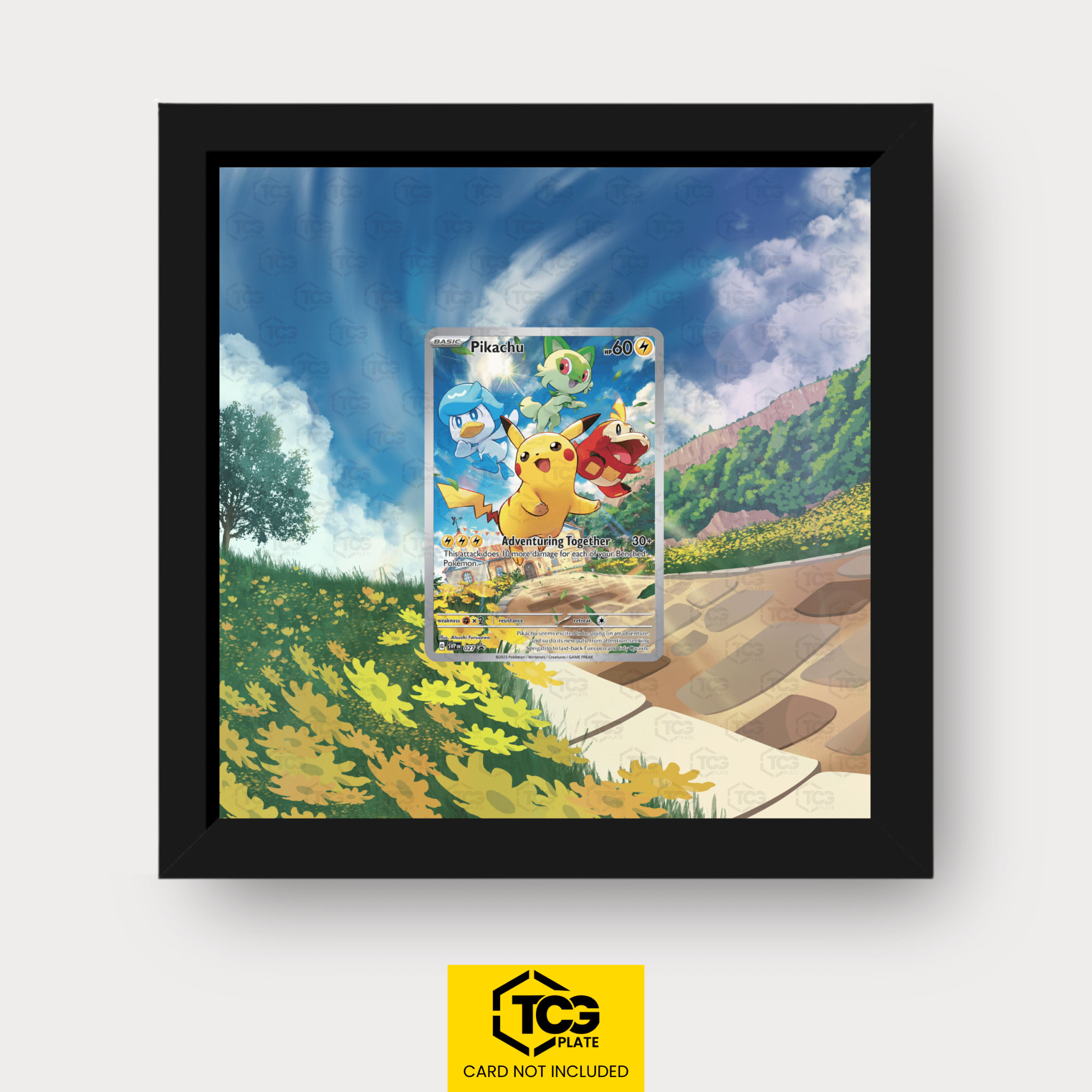Frames® | Pikachu SVP 027 - tcgplate