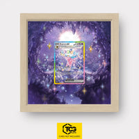 Espeon EX Pokémon TCG card in TCGplate Extended Art Display for collectors to showcase.