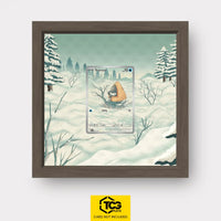 Snorunt Pokémon TCG card displayed in a TCGplate Extended Art Display, designed for collectors to showcase trading cards.