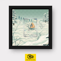 Snorunt Pokémon TCG card in TCGplate Extended Art Display for collectors to showcase trading cards.