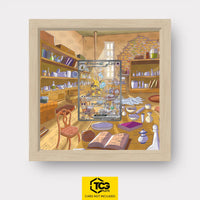 Alakazam ex Pokémon TCG card displayed in a TCGplate Extended Art Display for collectors.