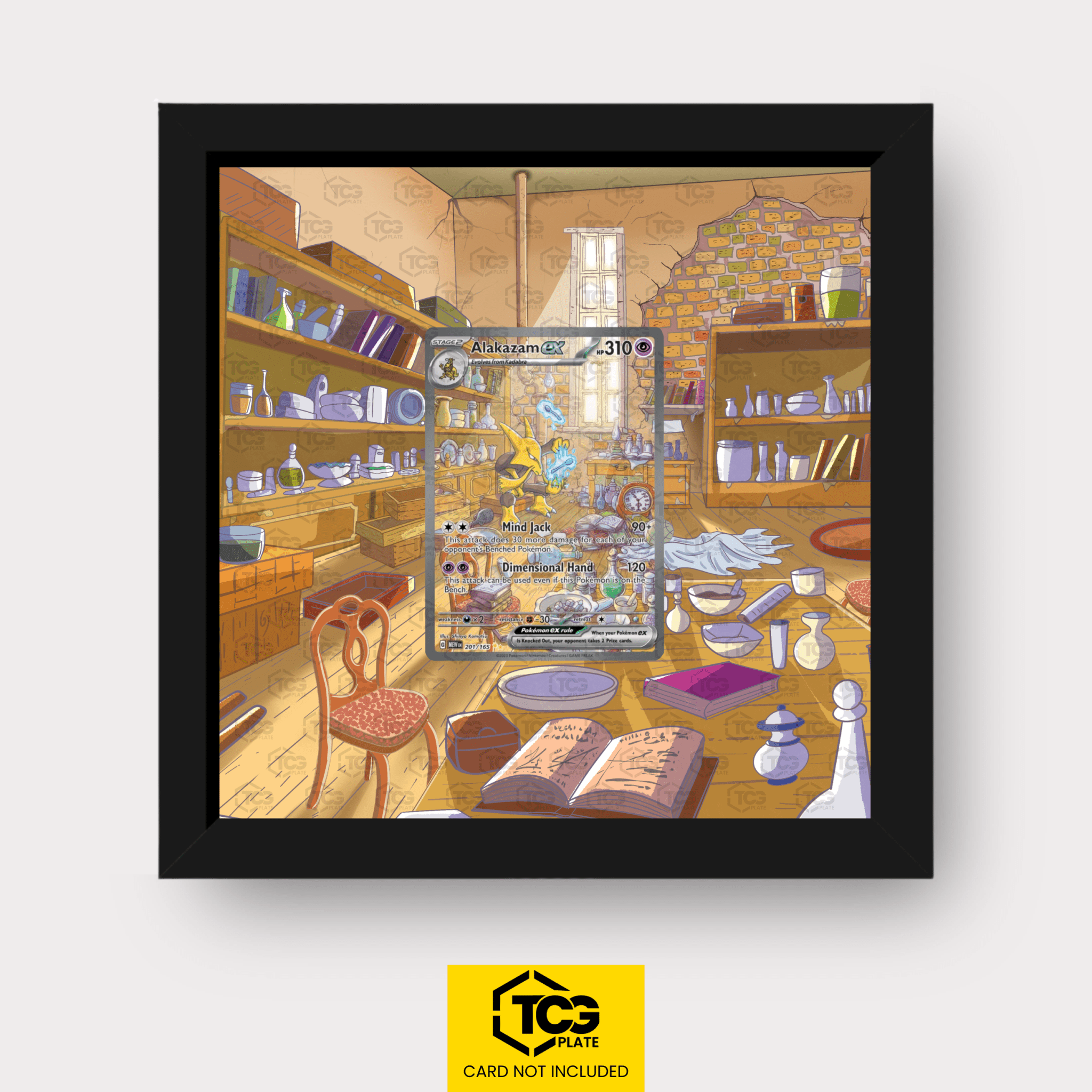 Frames® | Simsala ex MEW 201 - tcgplate