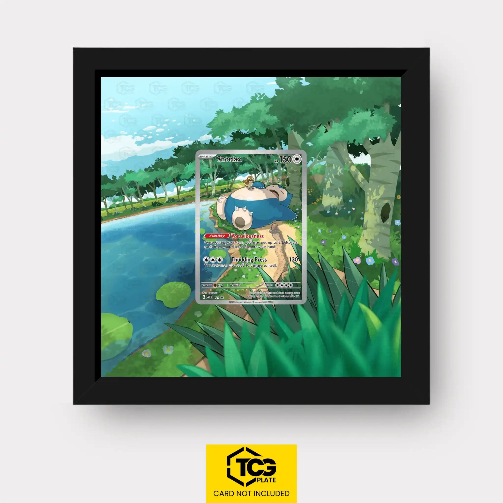 Frames® | Snorlax SVP 051 - tcgplate