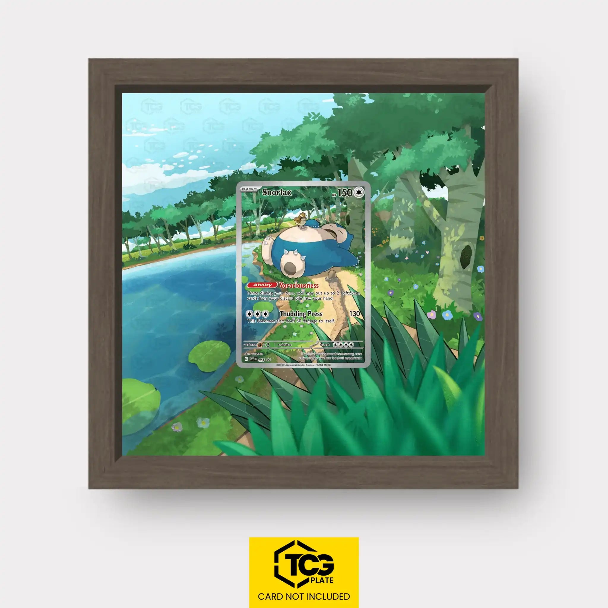 Frames® | Snorlax SVP 051 - tcgplate