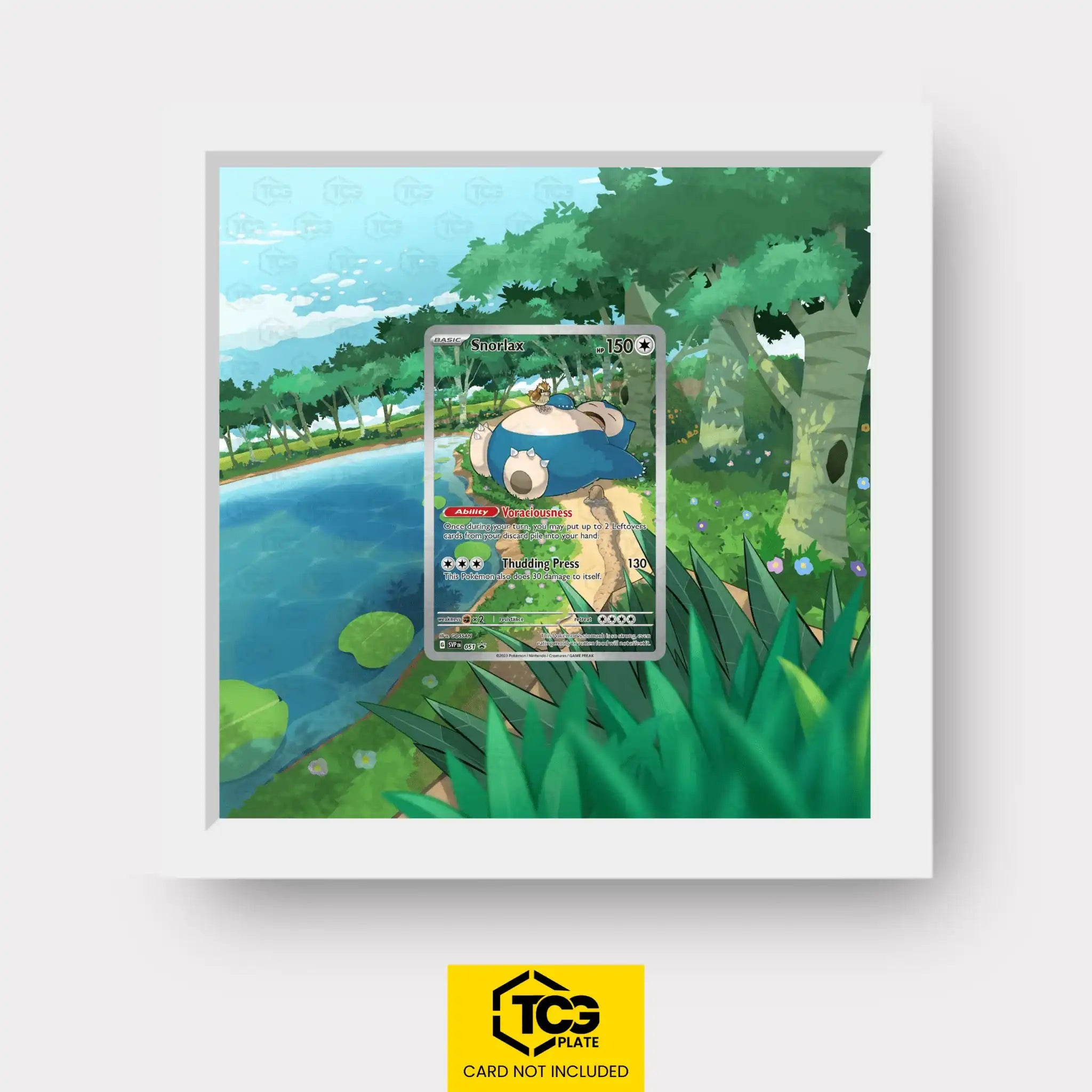 Frames® | Snorlax SVP 051 - tcgplate