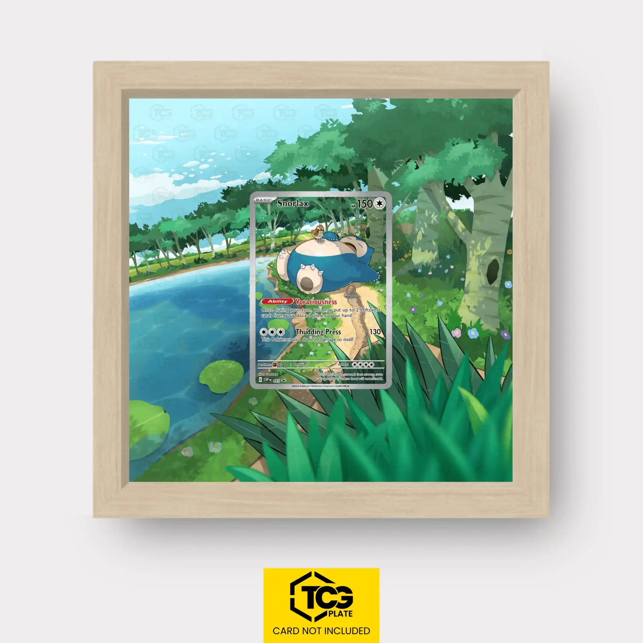 Frames® | Snorlax SVP 051 - tcgplate