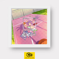 Exeggcute Pokémon TCG card displayed in a TCGplate Extended Art Display for collectors to showcase.
