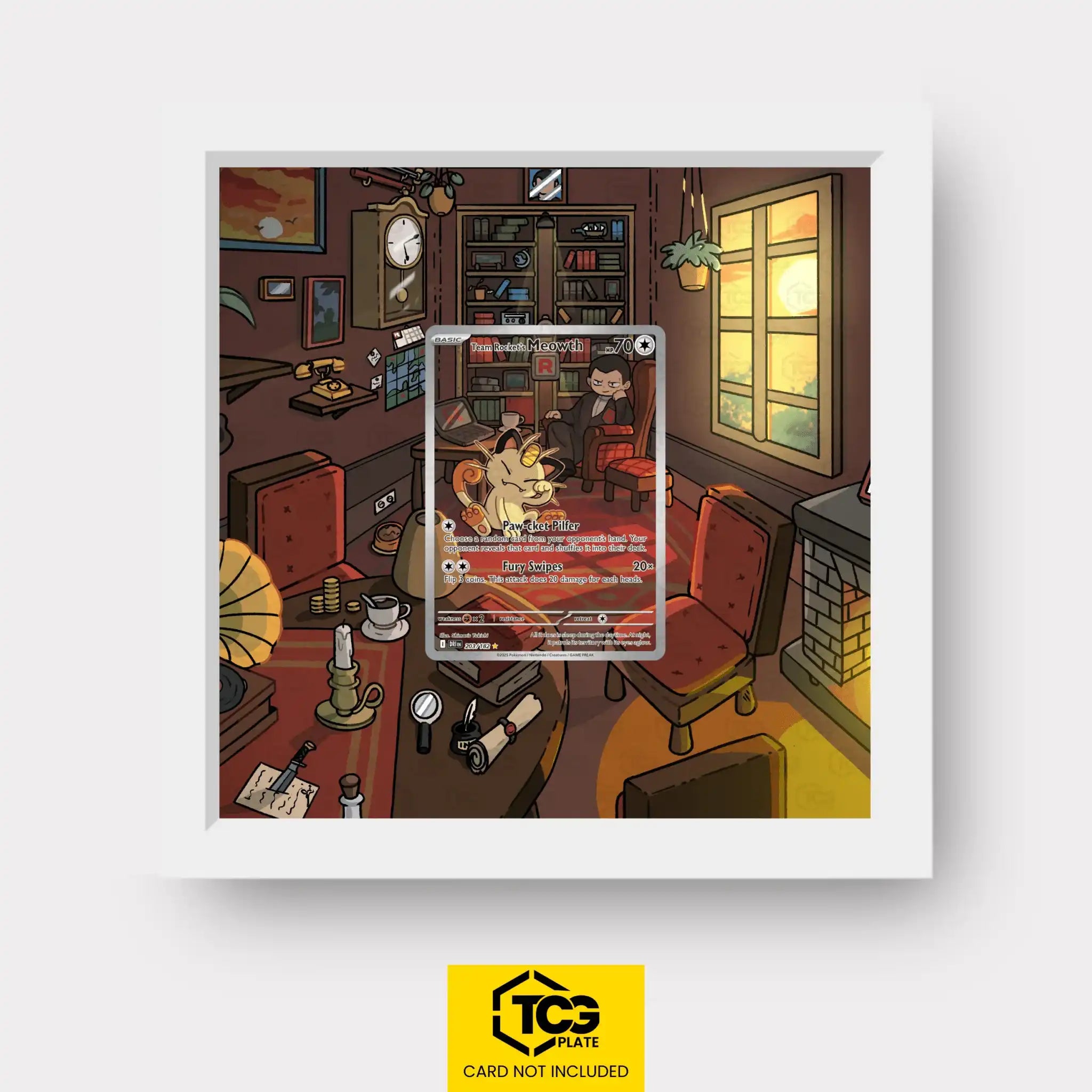 Frames® | Team Rocket's Mauzi DRI 203 - tcgplate