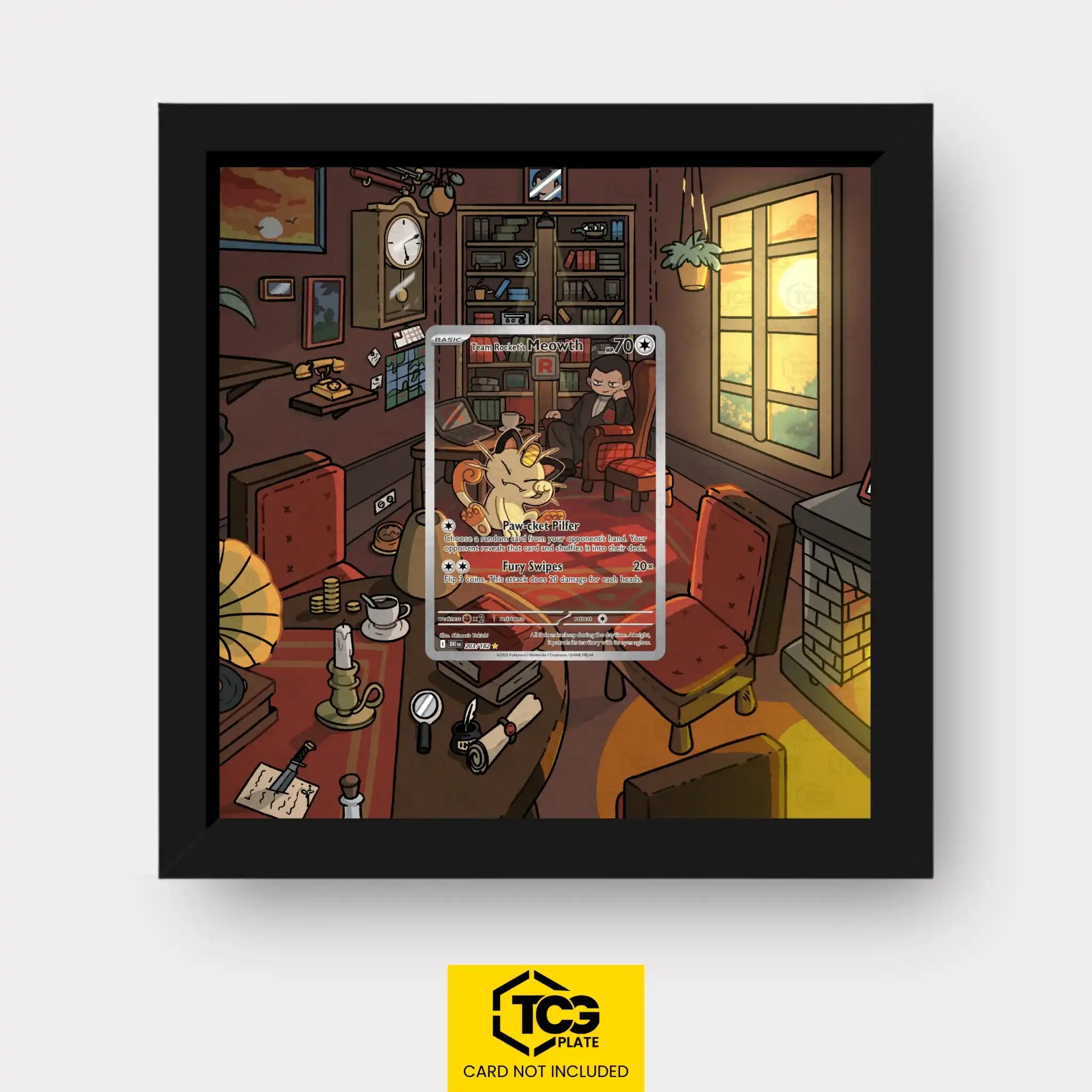Frames® | Team Rocket's Mauzi DRI 203 - tcgplate