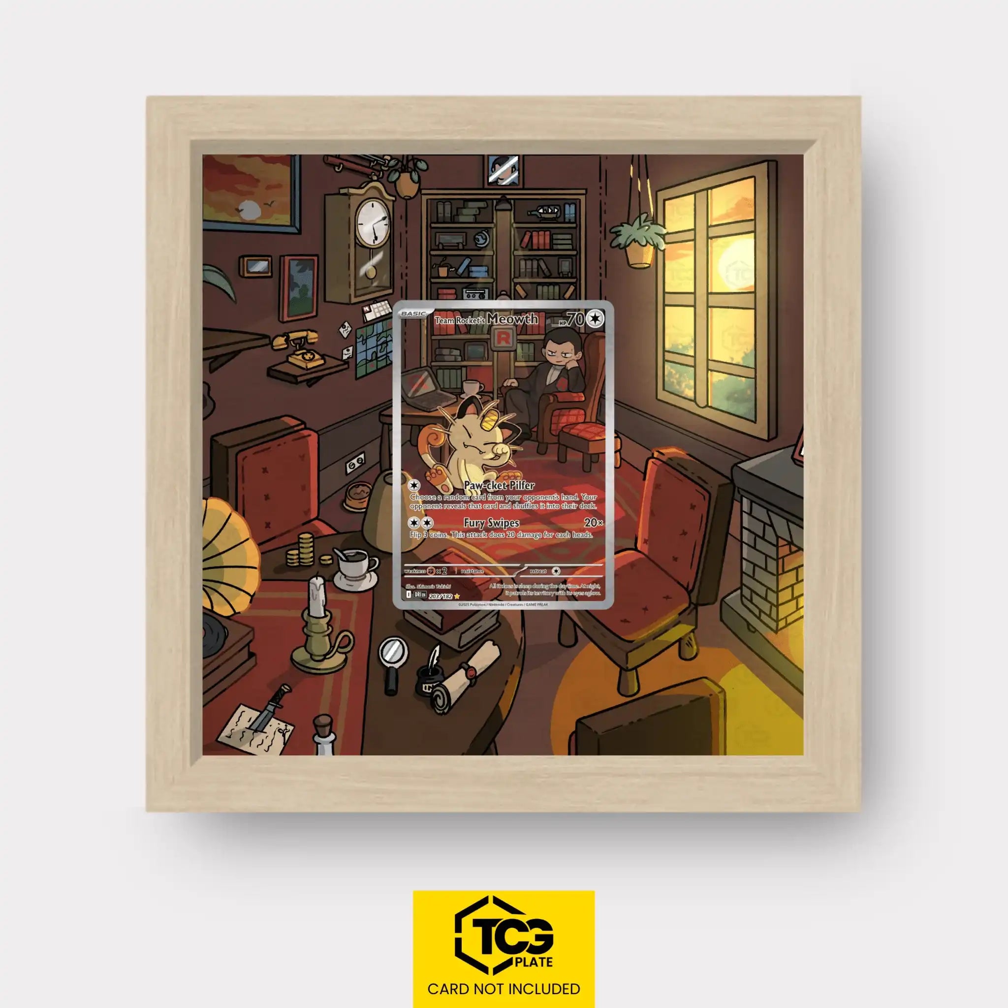 Frames® | Team Rocket's Mauzi DRI 203 - tcgplate