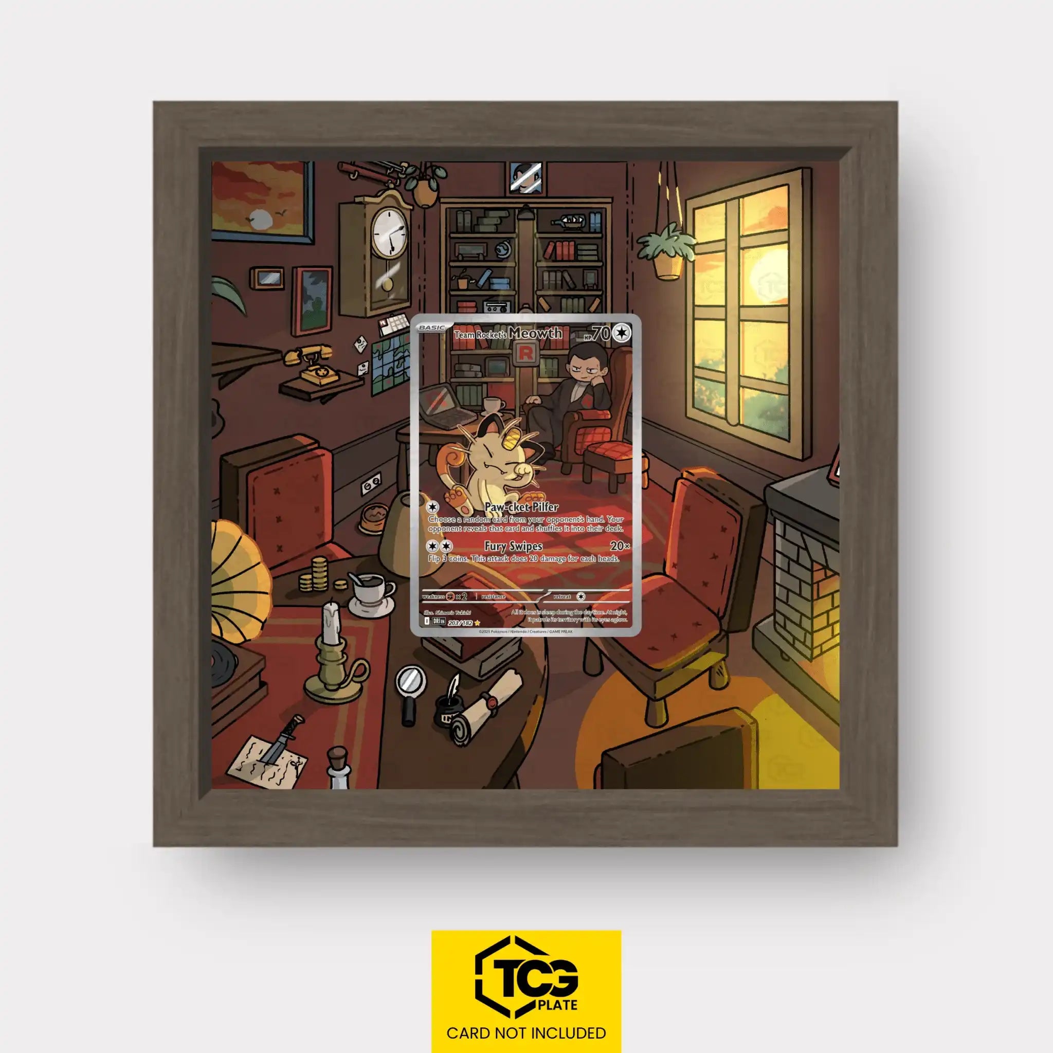 Frames® | Team Rocket's Mauzi DRI 203 - tcgplate