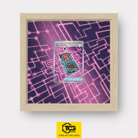 Team Rocket’s Transceiver Pokémon TCG card in TCGplate Extended Art Display for collectors to showcase.