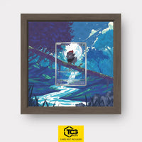Zorua Pokémon TCG card in TCGplate Extended Art Display for collectors to showcase trading cards.