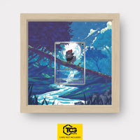 Zorua Pokémon TCG card in TCGplate Extended Art Display for collectors to showcase trading cards.