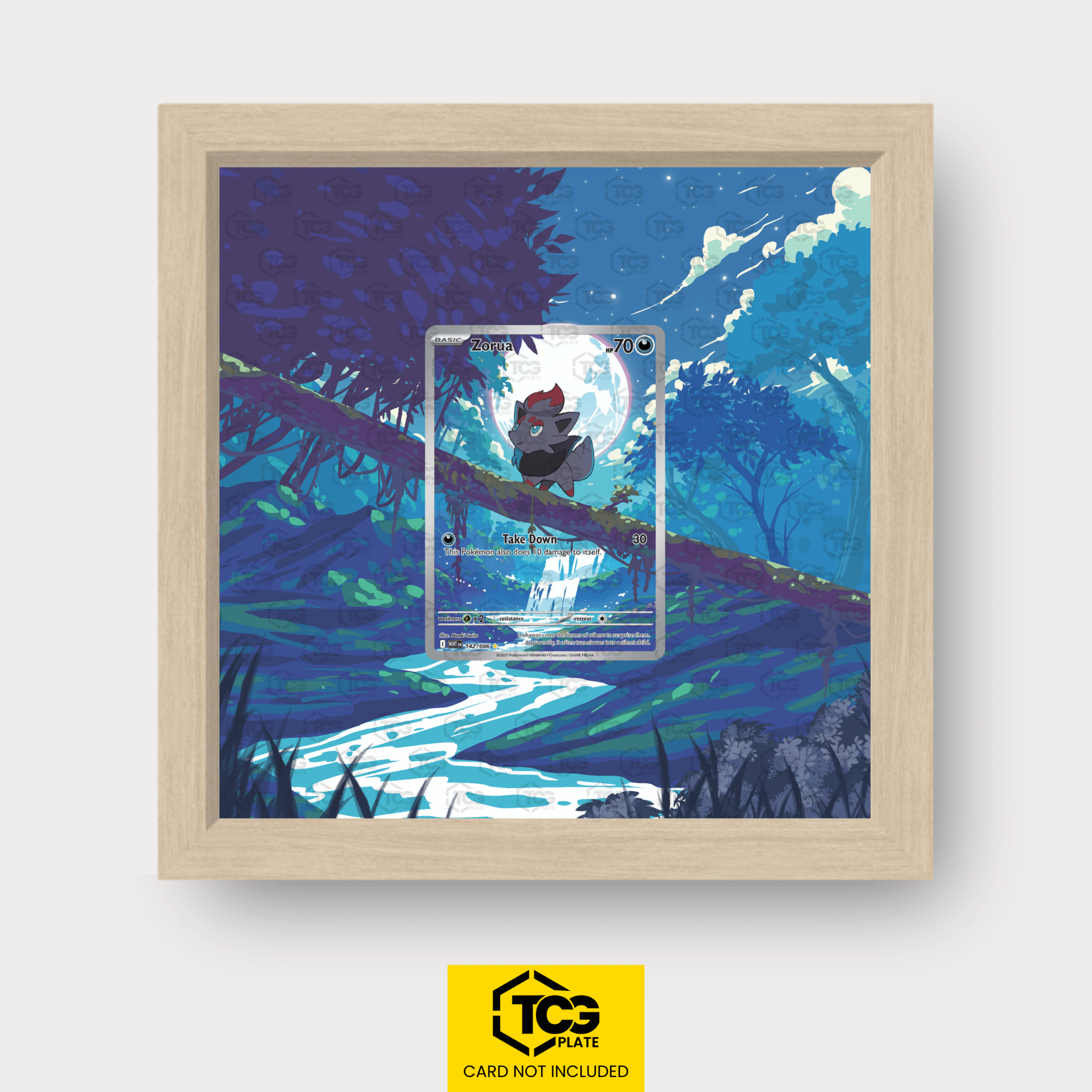 Frames® | Zorua WHT 142 - tcgplate