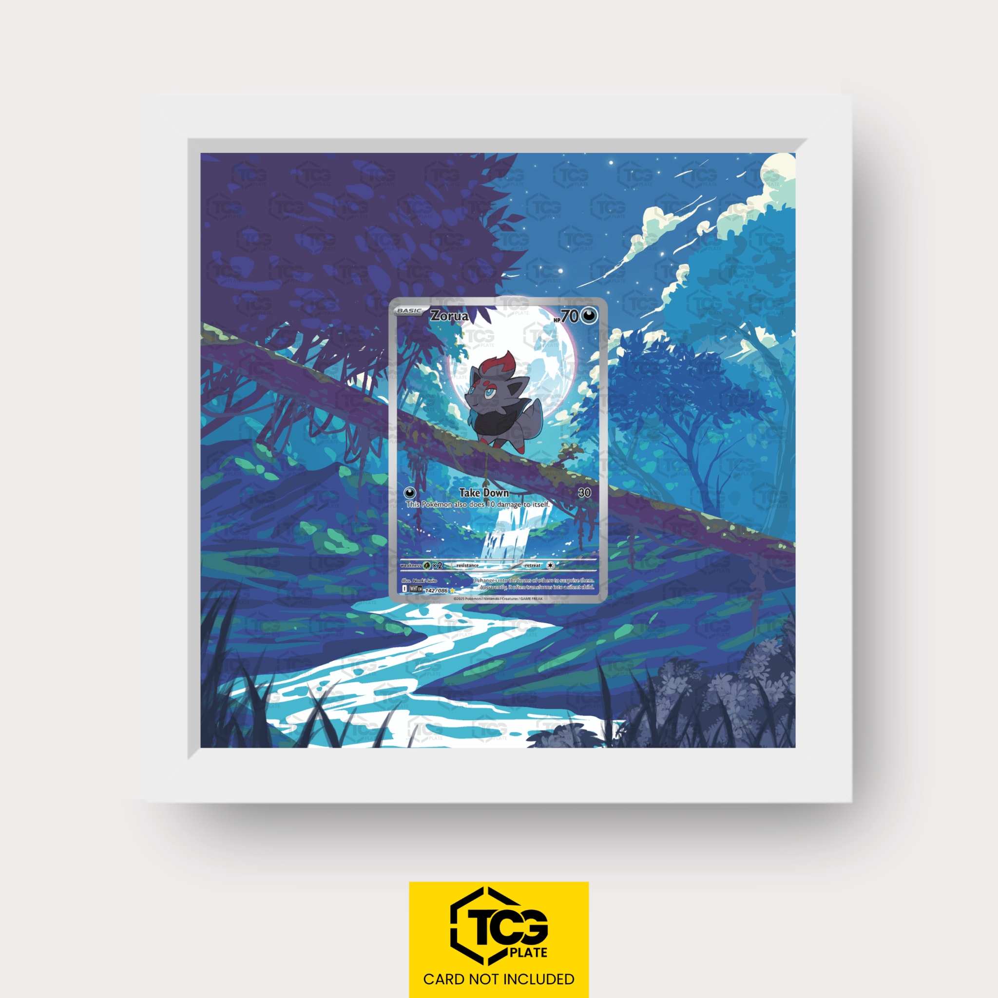 Frames® | Zorua WHT 142 - tcgplate