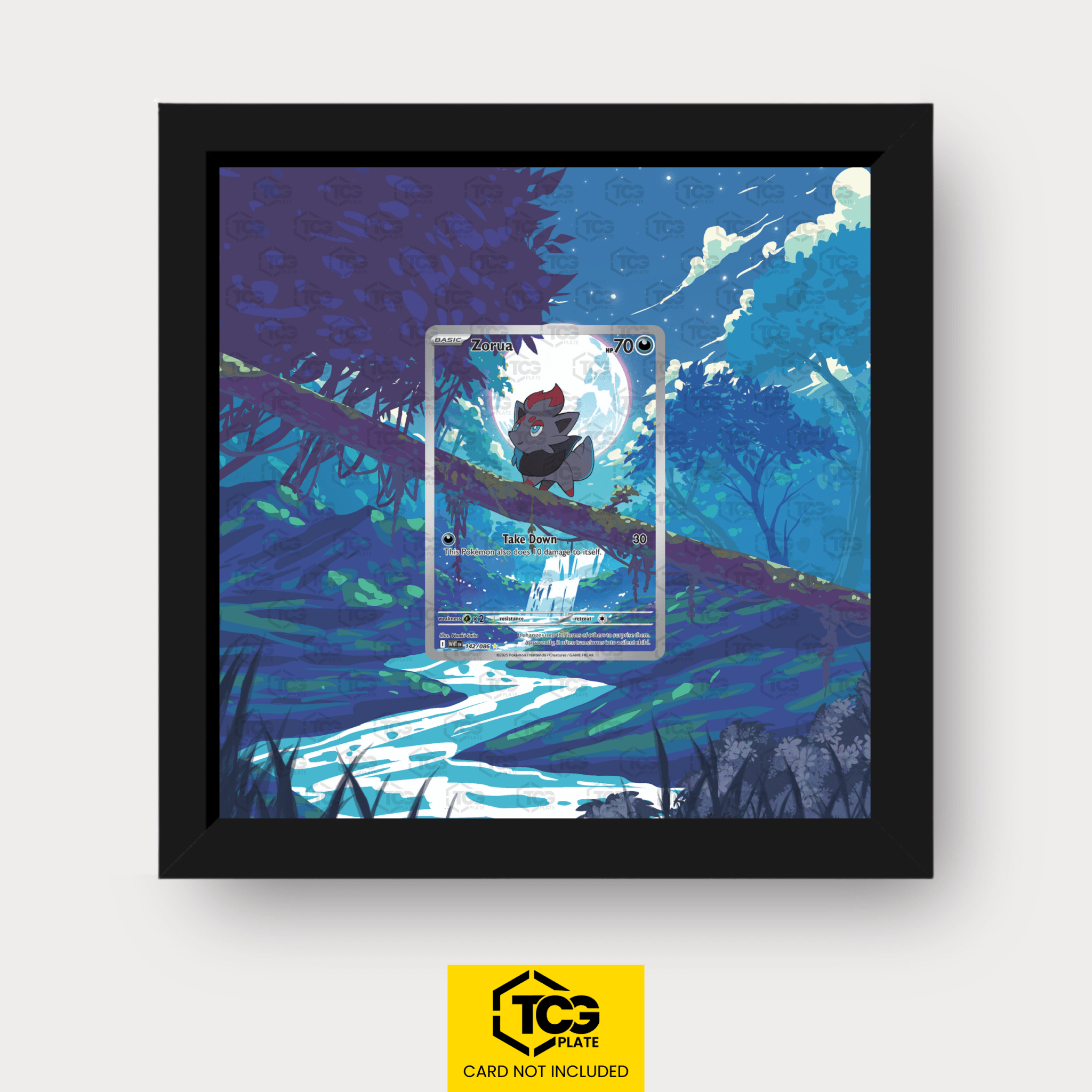 Frames® | Zorua WHT 142 - tcgplate