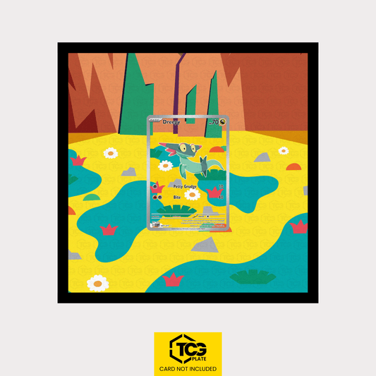 Grolldra ASC 247/217 – Pokémon Extended Art Display | Framed MIXPIX® - tcgplate