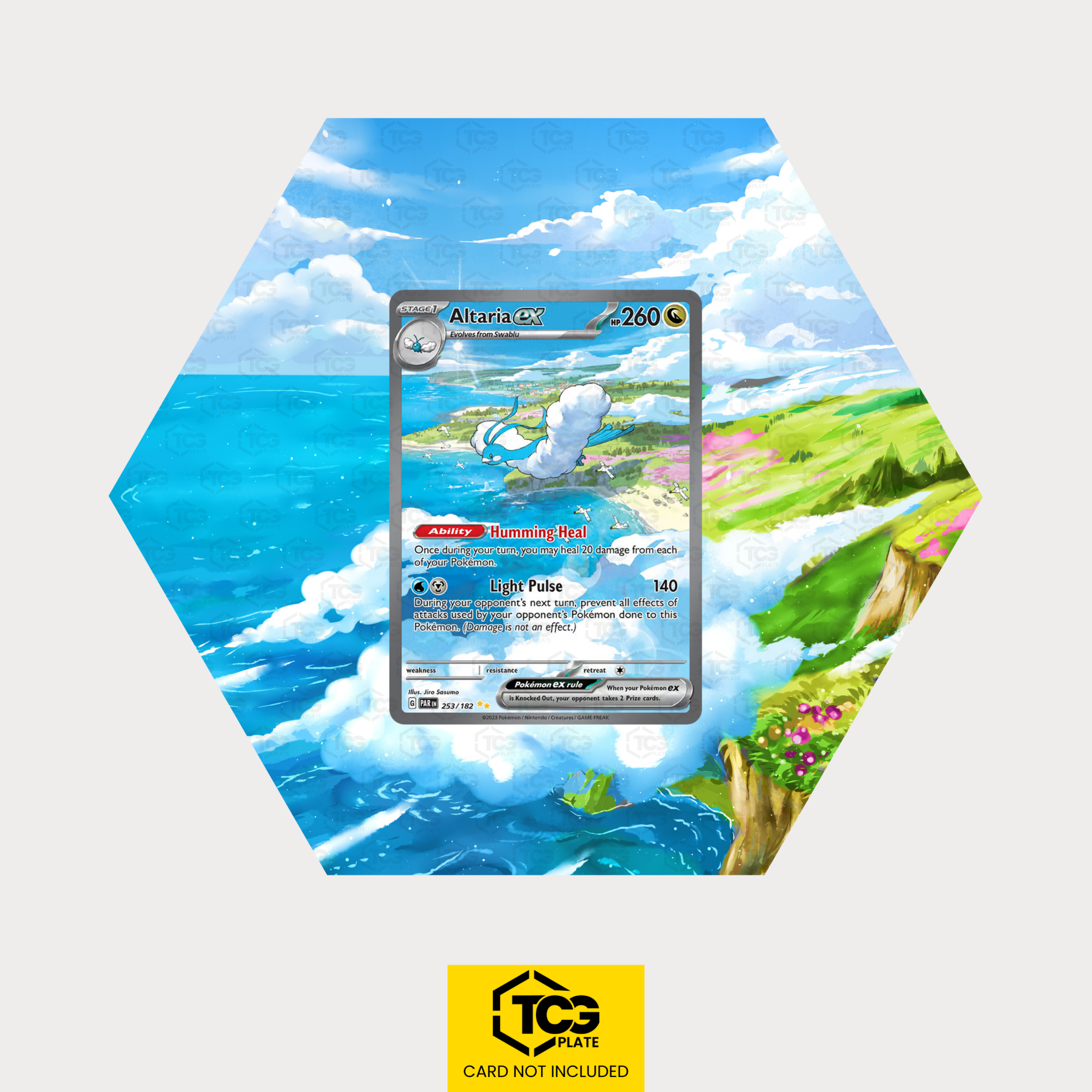 Hex Shapes® | Altaria ex PAR 253 - tcgplate