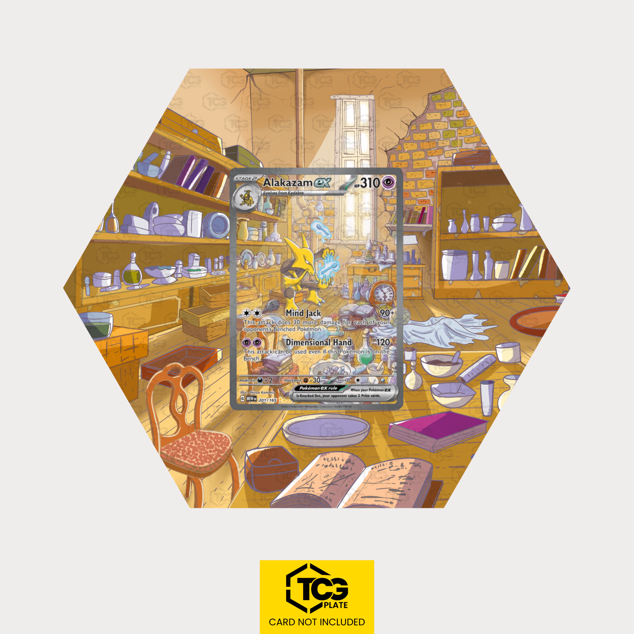 Hex Shapes® | Simsala ex MEW 201 - tcgplate
