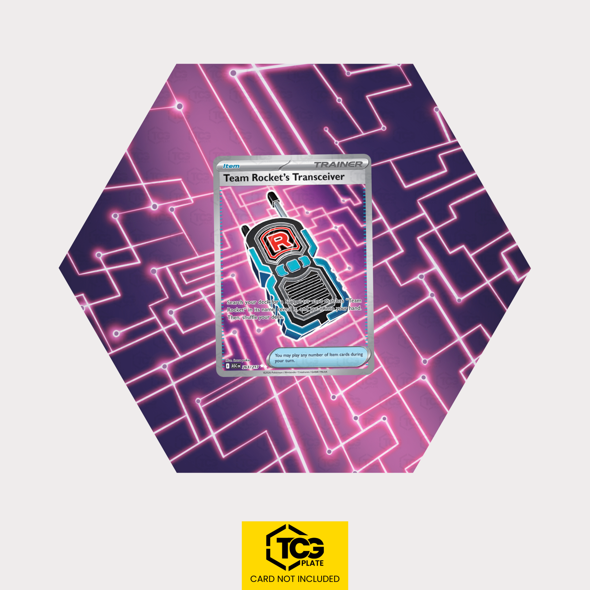 Hex Shapes® | Team Rockets Transceiver ASC 263 - tcgplate