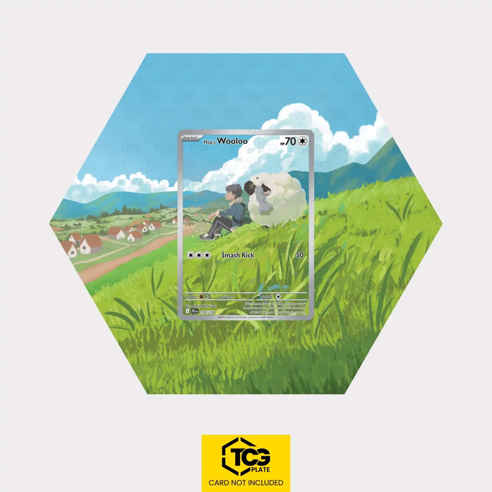 Hops Wolly JTG 170 - Pokémon Extended Art Display | Hex Shapes® - tcgplate