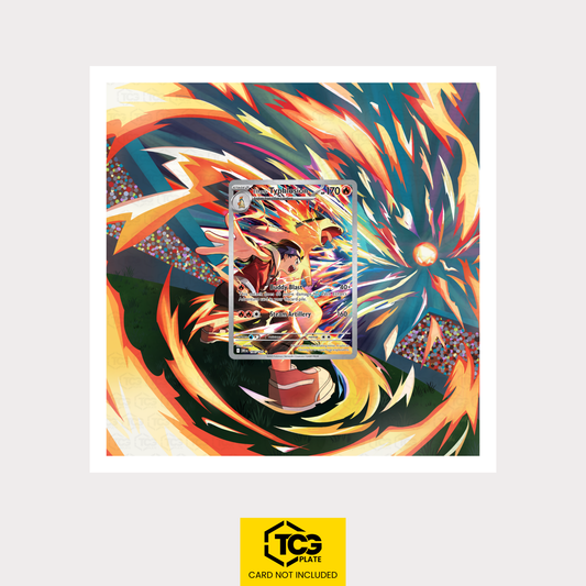 Klarins Tornupto DRI 190/182 - Pokémon Extended Art Display | Framed MIXPIX® - tcgplate