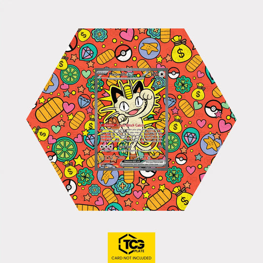 Mauzi ex POR 121 - Pokémon Extended Art Display | Hex Shapes® - tcgplate