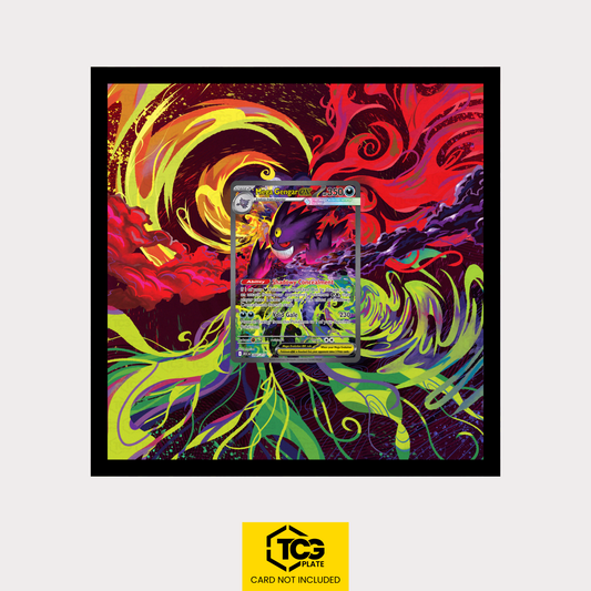 Mega Gengar ex ASC 284/217 – Pokémon Extended Art Display | Framed MIXPIX® - tcgplate