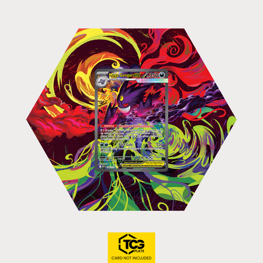 Mega Gengar ex ASC 284/217 – Pokémon Extended Art Display | Hex Shapes® - tcgplate