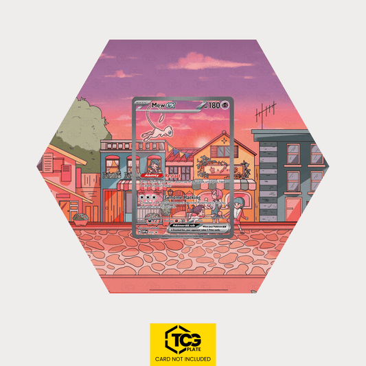 Mew ex SVP 053 – Pokémon Extended Art Display | Hex Shapes® - tcgplate