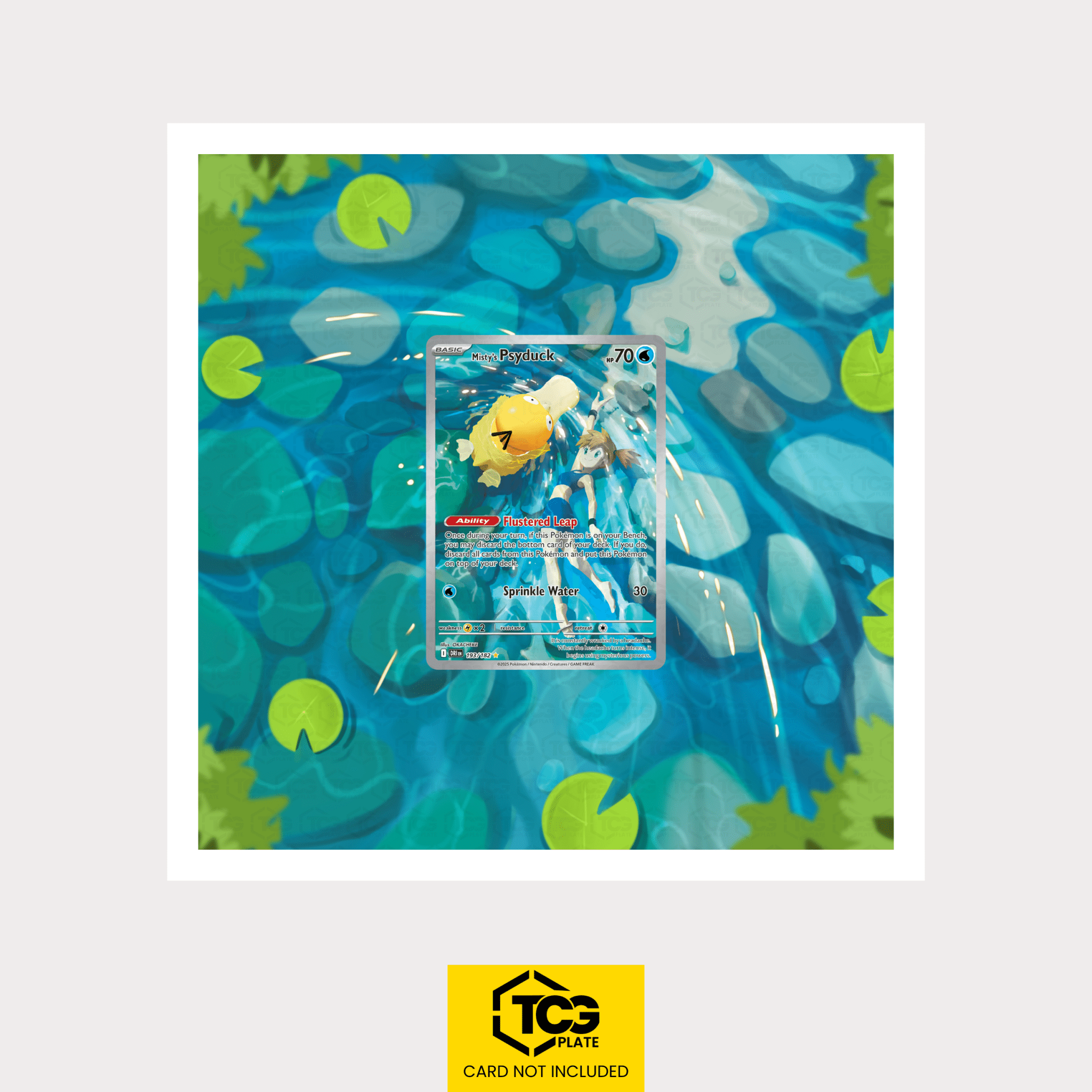 Mistys Enton DRI 193/182 - Pokémon Extended Art Display | Framed MIXPIX® - tcgplate