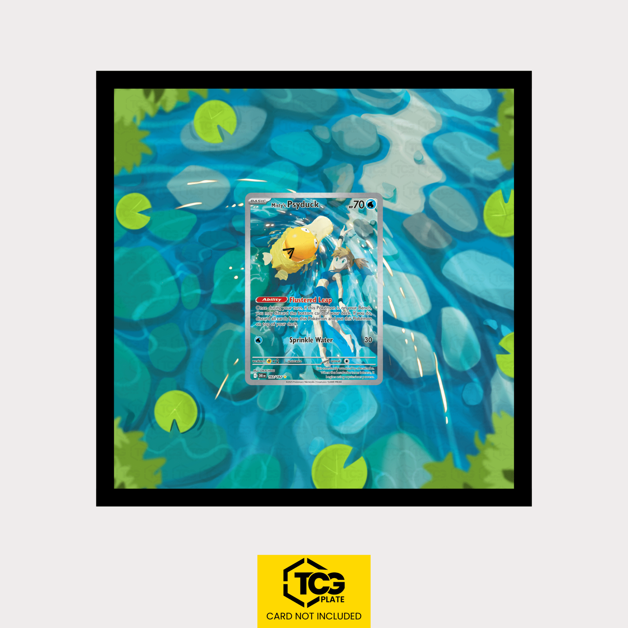 Mistys Enton DRI 193/182 - Pokémon Extended Art Display | Framed MIXPIX® - tcgplate