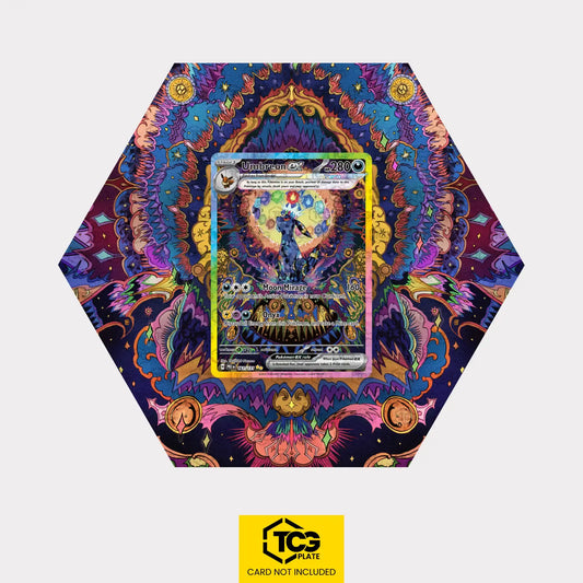 Nachtara ex PRE 161 - Pokémon Extended Art Display | Hex Shapes® - tcgplate